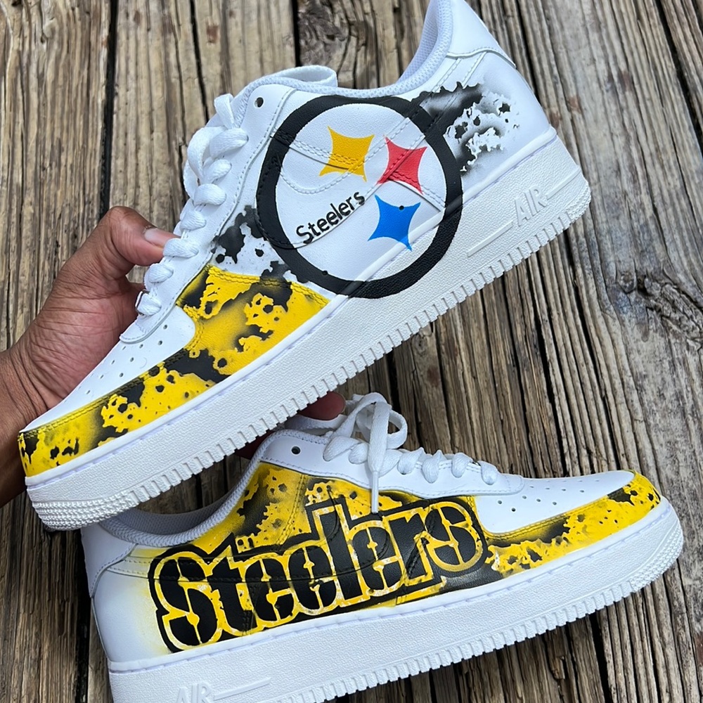 Custom Steelers Air Force 1